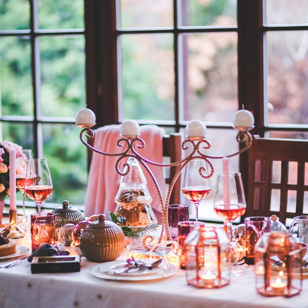 party table setting