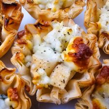 Blue Cheese & Pear Phyllo Bites Recipe
