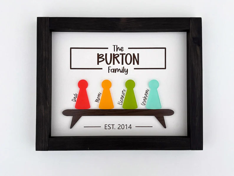 family game night personal poster etsy