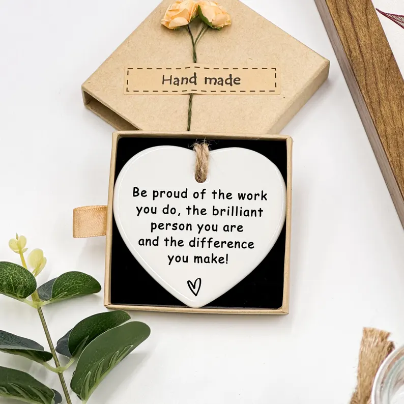 proud worker team christmas ornament