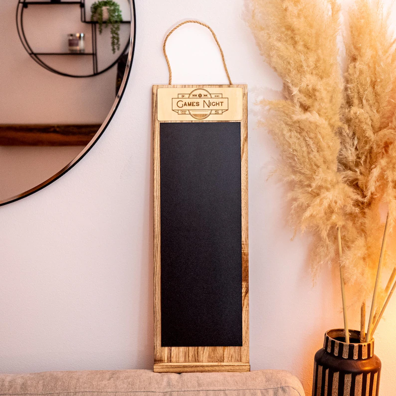 blackboard on wood background score tally for games night etsy