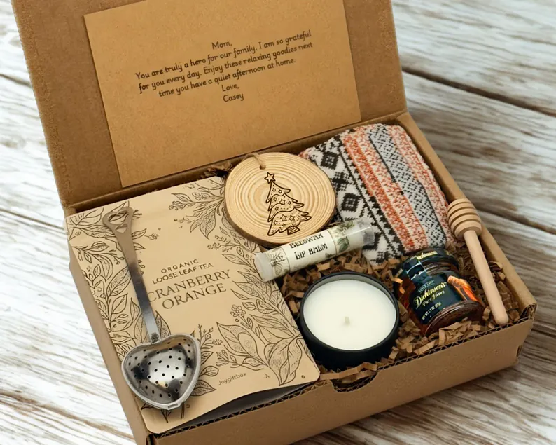 seasonal gift box items etsy