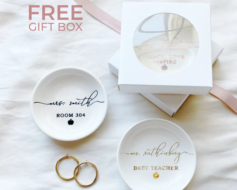 personalized jewelry dish Etsy