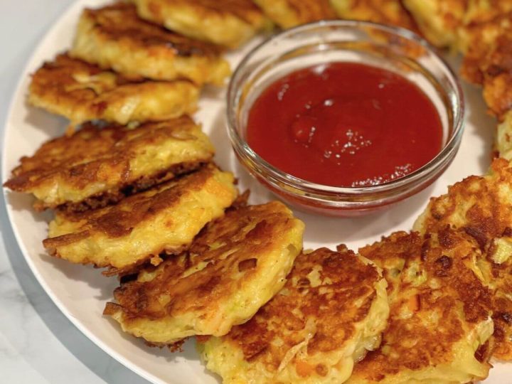 Cheesy Leek and Potato Patties