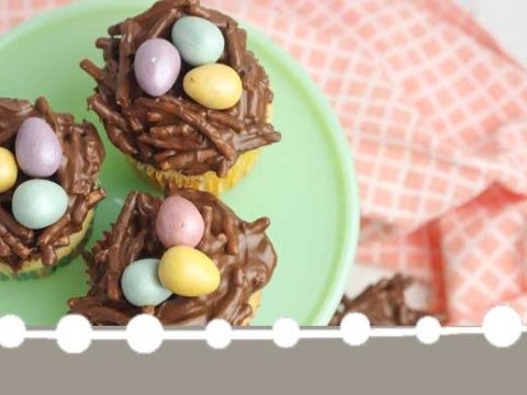 Dinosaur Egg Chocolate Nests