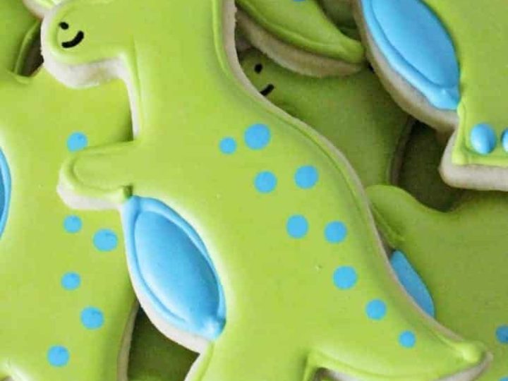 Easy Dinosaur Cookies