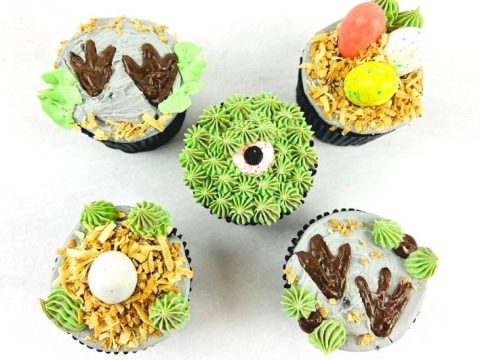 Jurassic Dinosaur Cupcakes