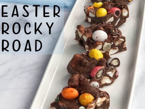 No Bake Rocky Road