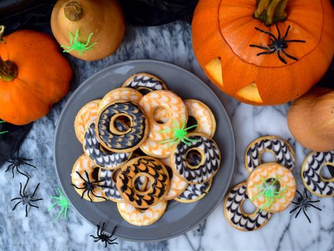 Homemade Halloween Party Rings