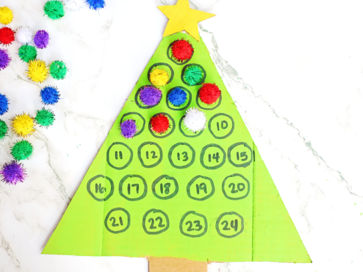 Christmas Tree Countdown Craft