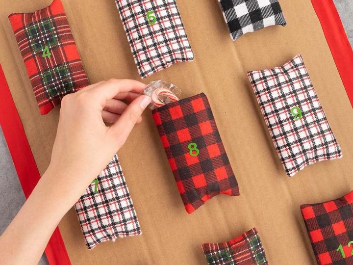 DIY 12 Days of Christmas Countdown Calendar