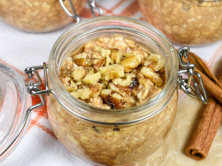 Pumpkin Spice Overnight Oats