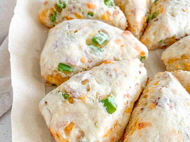 Sourdough Jalapeno Popper Scones