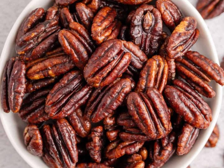 Keto Candied Pecans