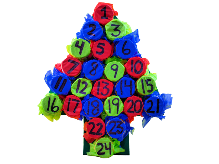 Christmas Tree Advent Calendar