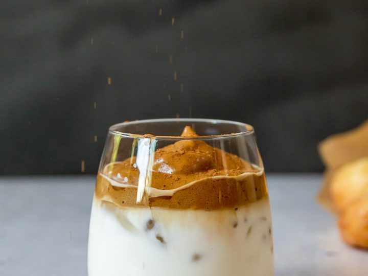 Pumpkin Spice Dalgona Coffee