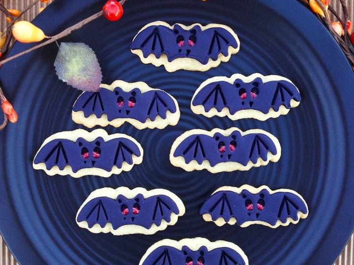 Bat Sugar Cookies