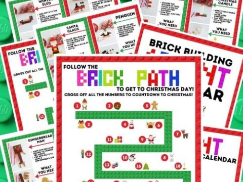 Printable LEGO Advent Calendar
