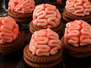 Panna Cotta Brain Cookies