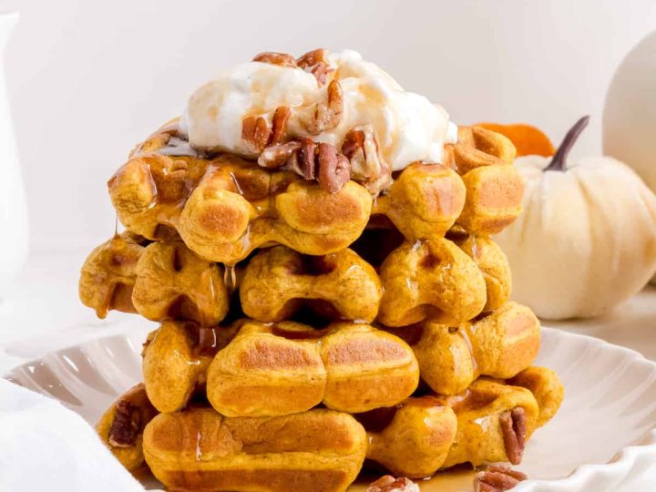 Pumpkin Pecan Waffles
