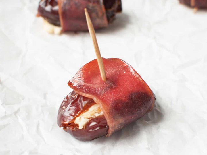 Turkey Bacon Wrapped Dates
