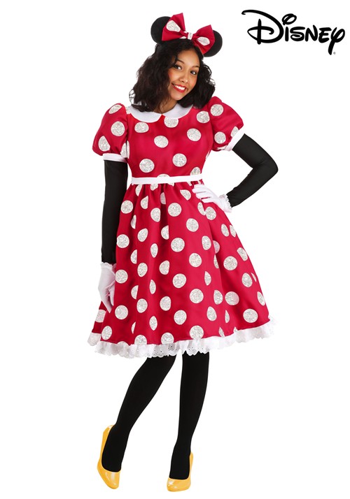 Disney Deluxe Minnie Mouse Adult Costume - halloweencostumes.com