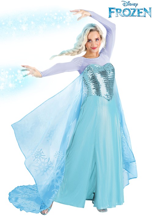 Premium Disney Frozen Elsa Costume for Women - halloweencostumes.com