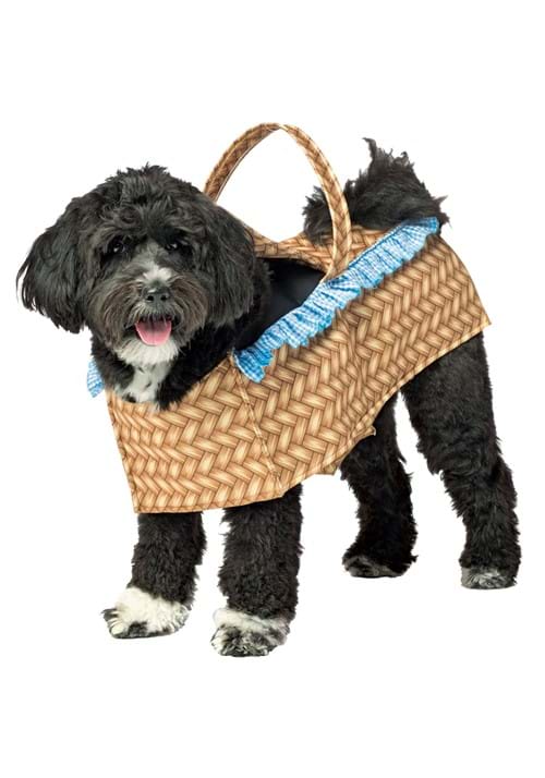 Doggie in a Basket Dog Costume - halloweencostumes.com