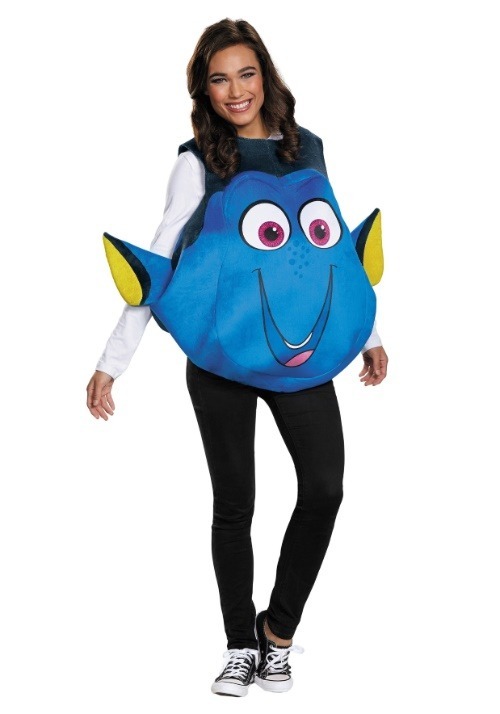 Dory Adult Fish Costume - halloweencostumes.com
