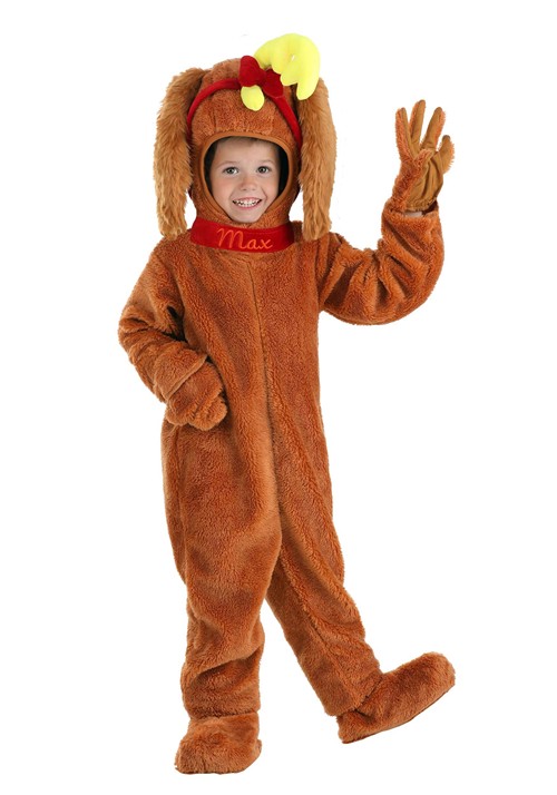 Toddler Dr. Seuss Max Costume - halloweencostumes.com