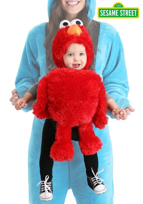 Sesame Street Elmo Baby Carrier Costume Cover - halloweencostumes.com