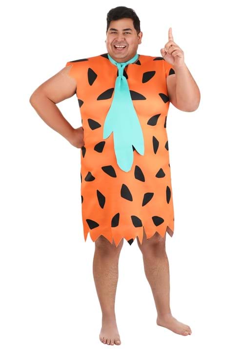 Plus Size Men's The Flintstones Fred Flintstone Costume - HalloweenCostumes.com