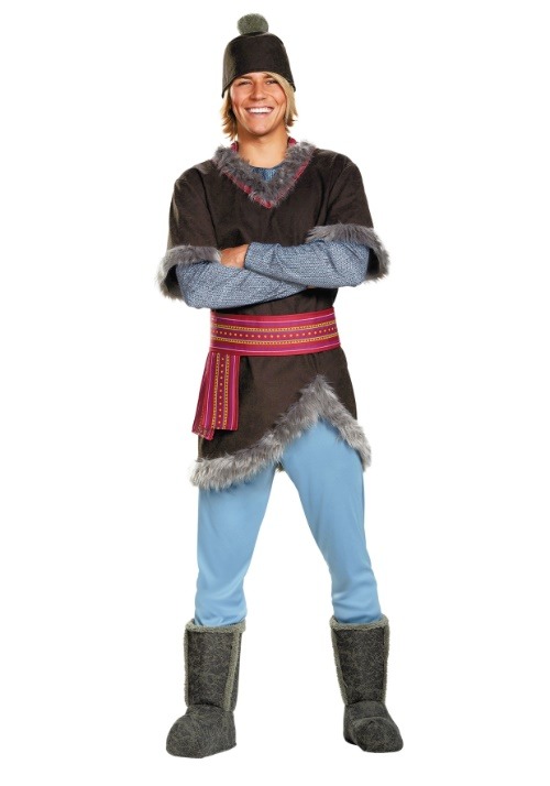 Deluxe Frozen Kristoff Men's Costume - halloweencostumes.com