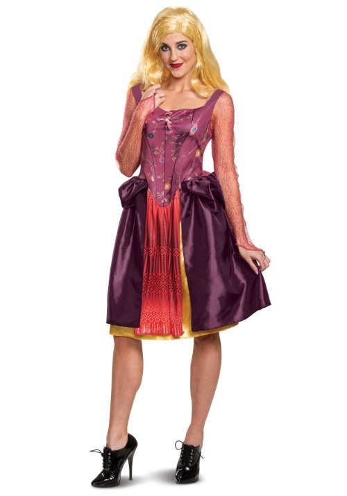 Hocus Pocus Sarah Costume for Women - halloweencostumes.com