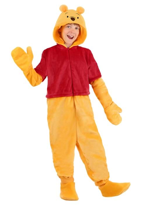 Kid's Deluxe Disney Winnie the Pooh Costume - halloweencostumes.com