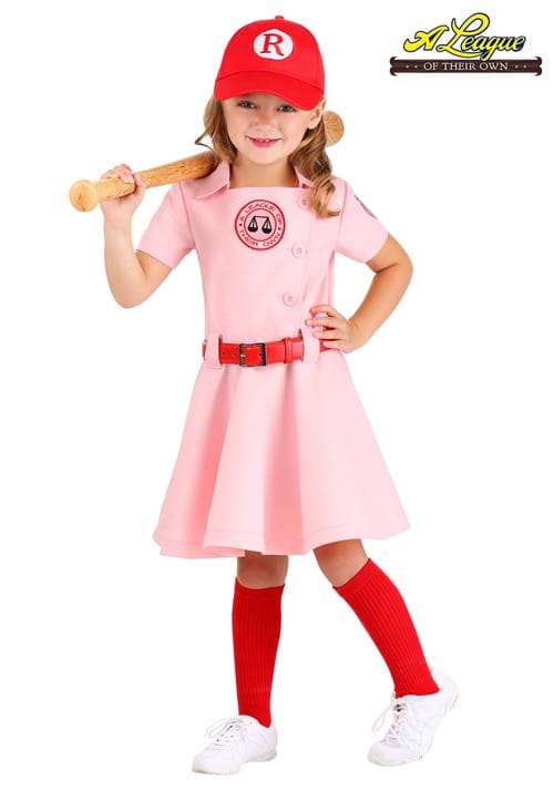 League of Their Own Girl's Toddler Dottie Luxury Costume - halloweencostumes.com