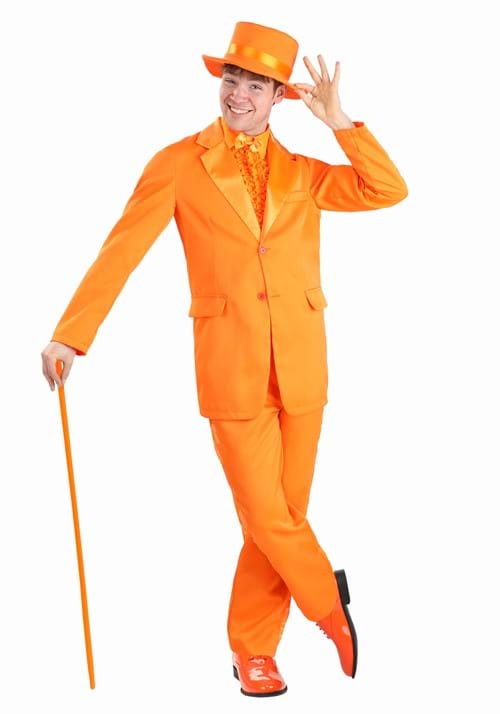 Orange Tuxedo Costume for Men - halloweencostumes.com