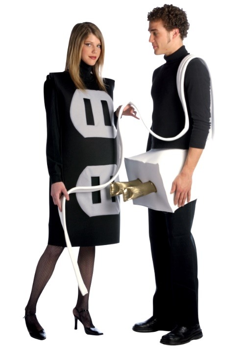 Plug and Socket Couple Costume - halloweencostumes.com