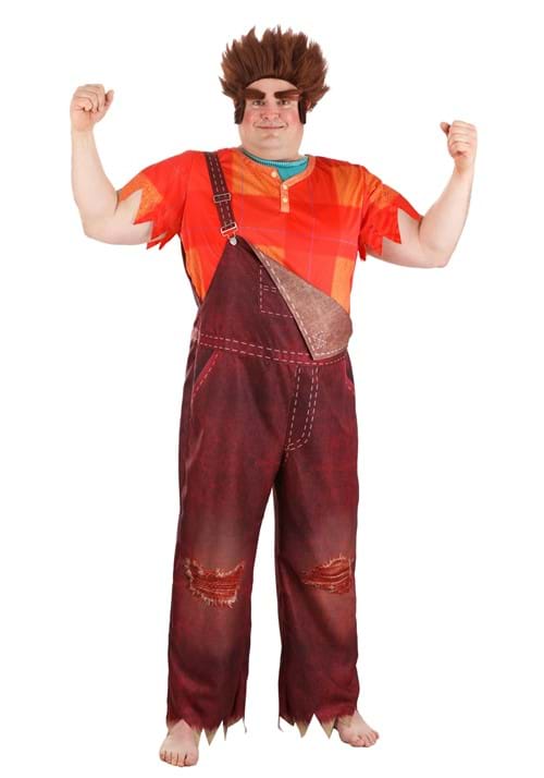 Plus Size Disney Wreck It Ralph Costume for Men - halloweencostumes.com