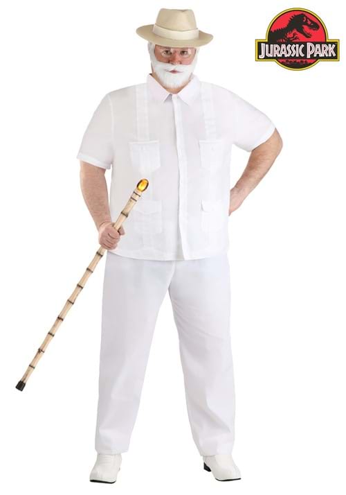 Plus Size Men's Jurassic Park John Hammond Costume - halloweencostumes.com