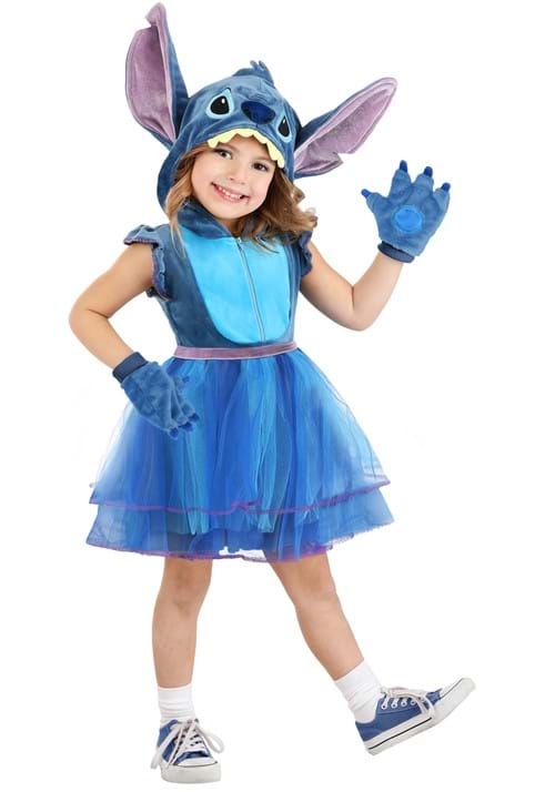 Toddler Disney Lilo and Stitch Girl's Stitch Costume Dress - halloweencostumes.com