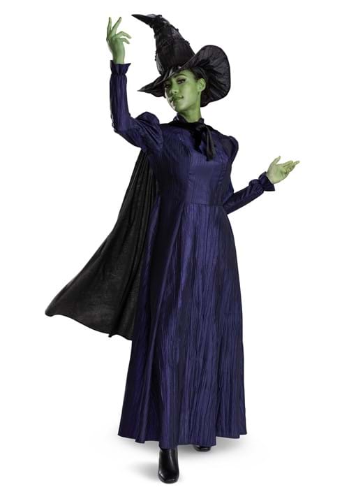 Wicked Deluxe Elphaba Costume for Women - halloweencostumes.com
