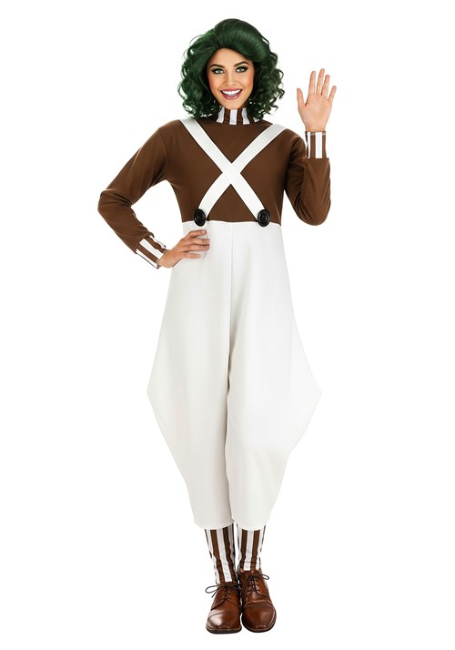 Willy Wonka Oompa Loompa Costume for Adults - halloweencostumes.com