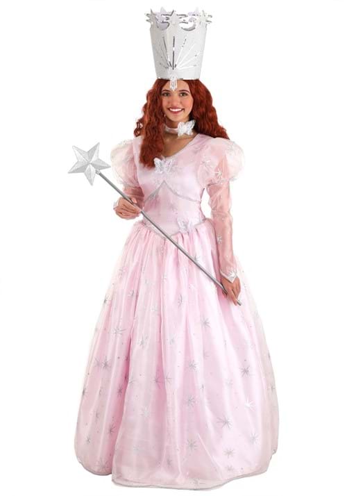 Women's Deluxe Good Glinda Costume - halloweencostumes.com