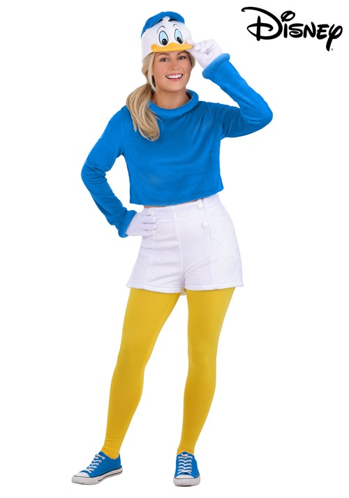 Women's Disney DuckTales Dewey Duck Costume - halloweencostumes.com