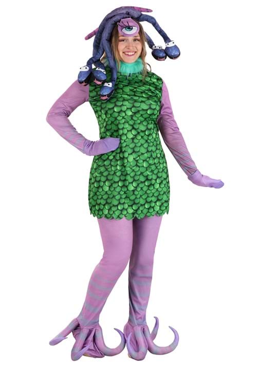 Plus Size Disney Monsters Inc. Celia Costume for Women - halloweencostumes.com